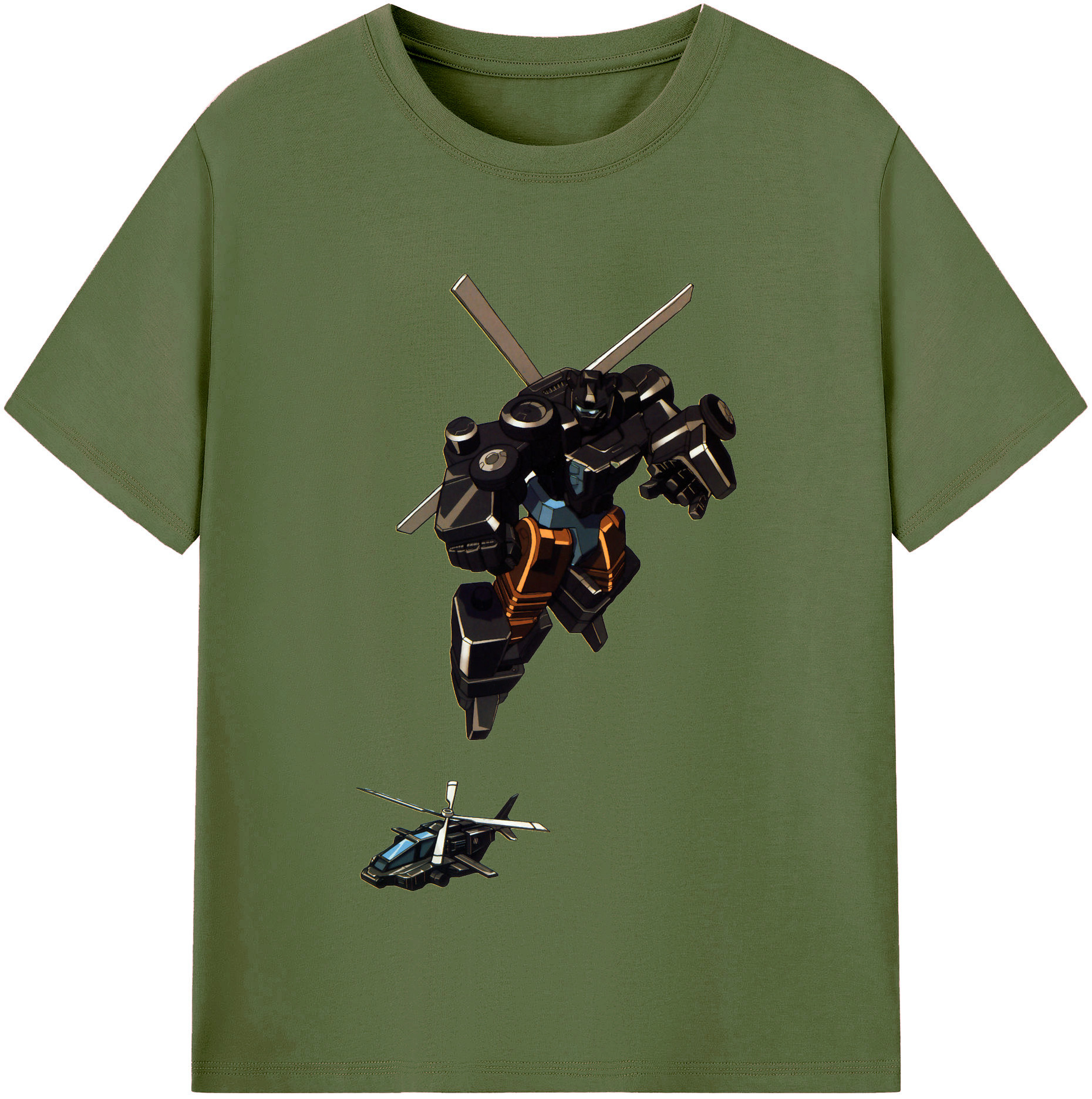 （画像用）  綿100％半袖Tシャツ（フロントプリント）